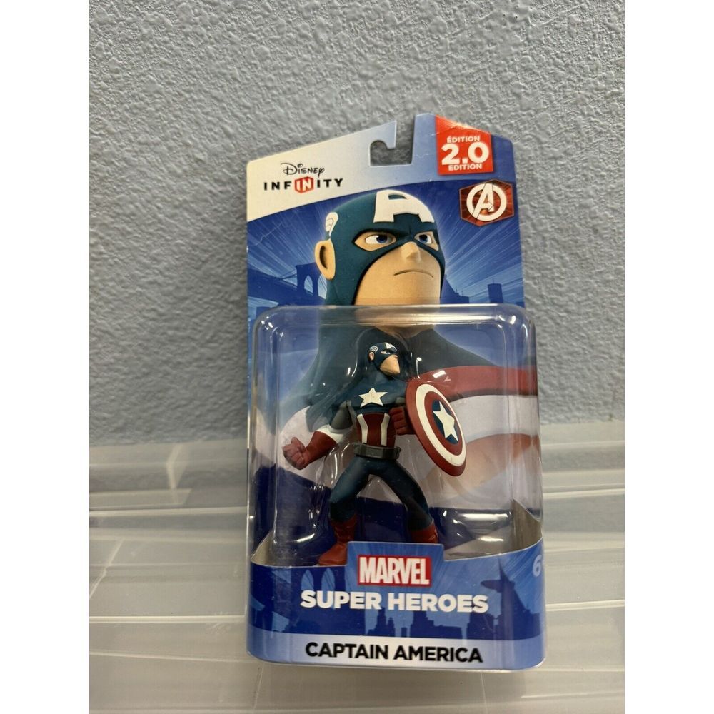 Disney Infinity 2.0 Marvel Avengers Captain America Super Heroes, New & Sealed